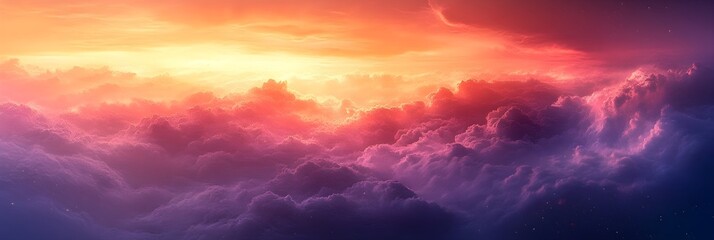 A gradient of soft lavender blending into peachy orange.