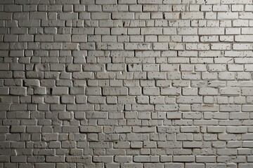 Obraz premium White brick wall texture and background Generative AI