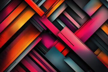 Fototapeta premium Abstract vector background with overlapping colorful shapes and gradients. Vector illustrations concept