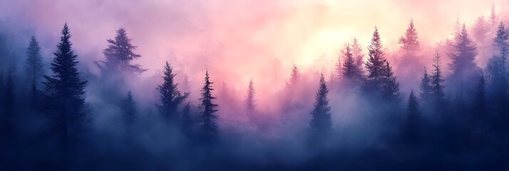 Obraz premium A gradient of soft, rainy-day grays fading into muted lilac.