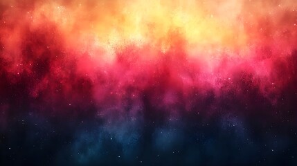 Fototapeta premium A gradient of starlit teal blending into bold ruby red.