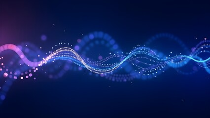 abstract background with dna