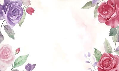 Floral abstract delicate background. Template with flowers in a minimalist style. Cover with cute flowers.