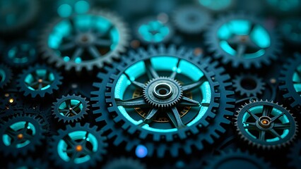 Tech Gear Technology background 