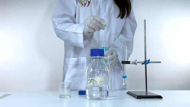 Copper Sulfate and Sodium Hydroxide Reaction