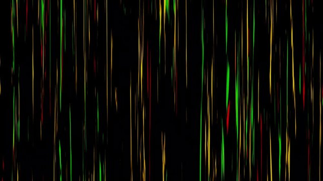 Colorful code matrix background video