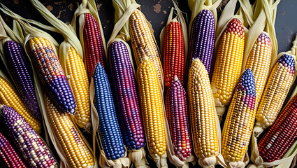 colorful pencils in a box