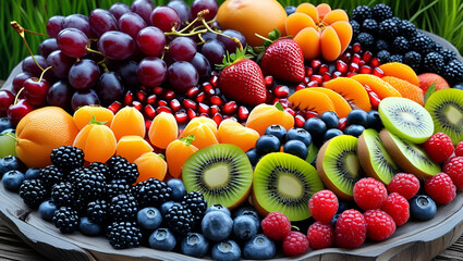 fruit and berries