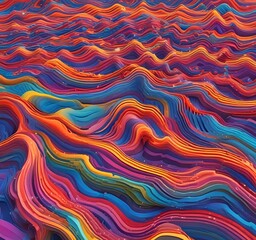 Fototapeta premium Illustration of abstract technology background.