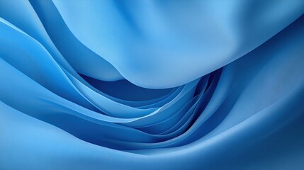 Obraz premium Dynamic Blue Motion: Futuristic Technological Atmosphere with Abstract Interplay of Shades and Tones