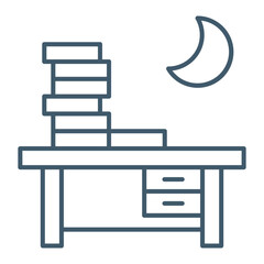 Overtime  Icon Element For Design