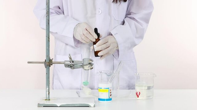Copper Carbonate and Sulfuric Acid Reaction