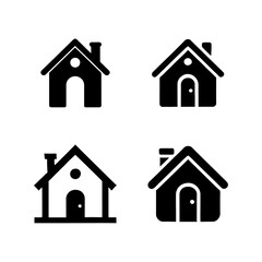 house icon set