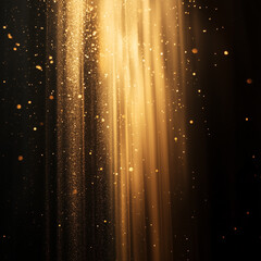 abstract background with waves, generative AI illustration