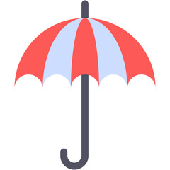Obraz premium Vector Icon Insurance, protection, umbrella, finance, security