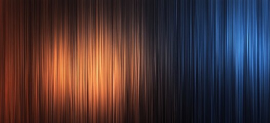 Abstract Orange Blue Vertical Lines Modern Digital Background Texture Design Illustration Graphic Art Image