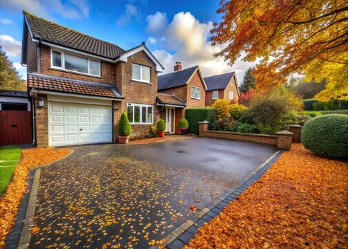 UK Home Driveway Resurfacing Project - October 2020 Pandemic Era