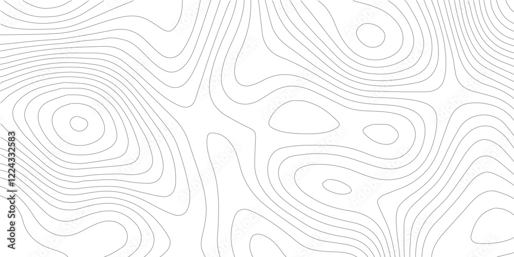 Leinwandbilder topographic contour map.creatve cartography illustration. topography and geography map grid abstract