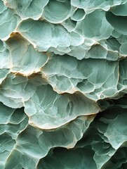 Naklejka premium A matte ceramic texture in muted pastel green