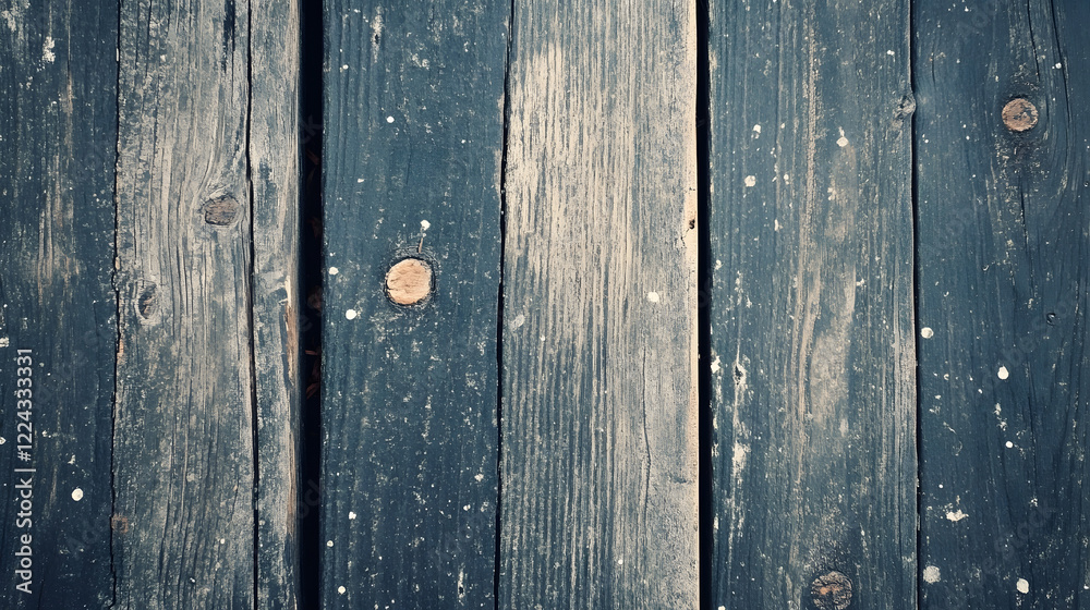 Poster rustic aged wooden planks texture for vintage and rustic design projects : generative ai