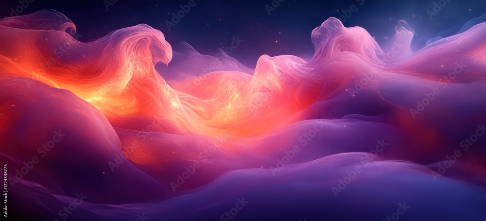 Poster purple pink gradient background with grainy texture abstract design for wallpaper banner poster head