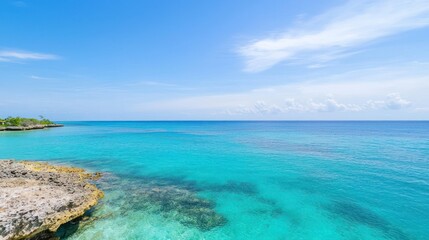 Serene Tropical Ocean View
