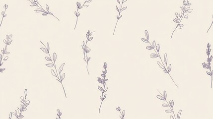 A pattern of flowers is drawn in black on a white background. The flowers are arranged in a way that creates a sense of movement and flow.