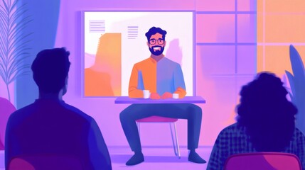 Online Job Interview Candidate Presentation and Interviewer Perspectives