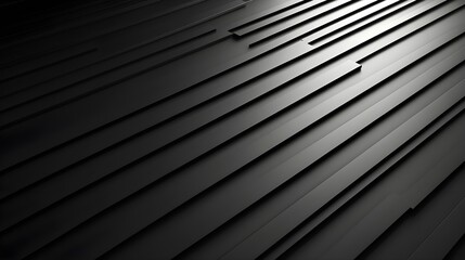 Obraz premium A minimalist design of parallel diagonal lines with varying thicknesses.