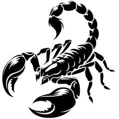 Scorpion silhouette vector design