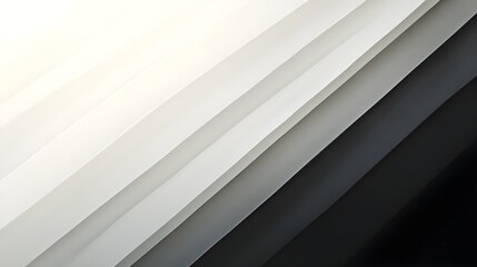 Obraz premium A minimalist gradient blending light gray into soft white.