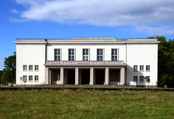 Historical Palace of Culture at the Chemistry Park in the Town Bitterfeld, Saxony - Anhalt