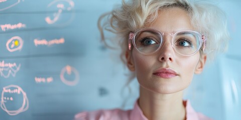 Digital Whiteboard Collaboration Modern Creative Teams Engage with Interactive Interfaces in Virtual Workspace for Innovative Project Solutions