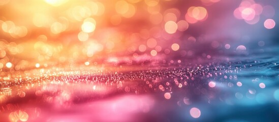 Obraz premium Pastel Gradient Background Soft Texture Warm Pink Cool Yellow Abstract Design