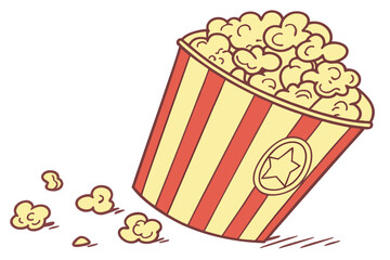 popcorn and soda pop