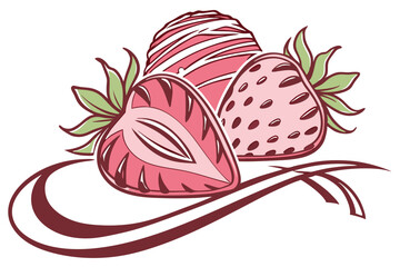 illustration of a strawberry