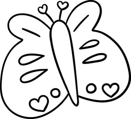 Groovy Retro St. Patrick’s Day Nurse doodle outline