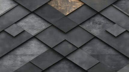 Abstract Geometric Grey Background Illustration