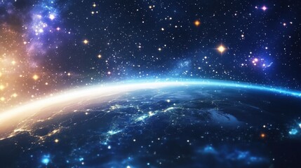 Earth and Cosmos A Celestial View From Space