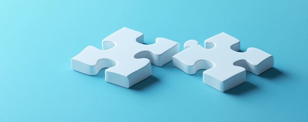 Puzzle Pieces Unity Collaboration Teamwork Connecting Partnership Success
