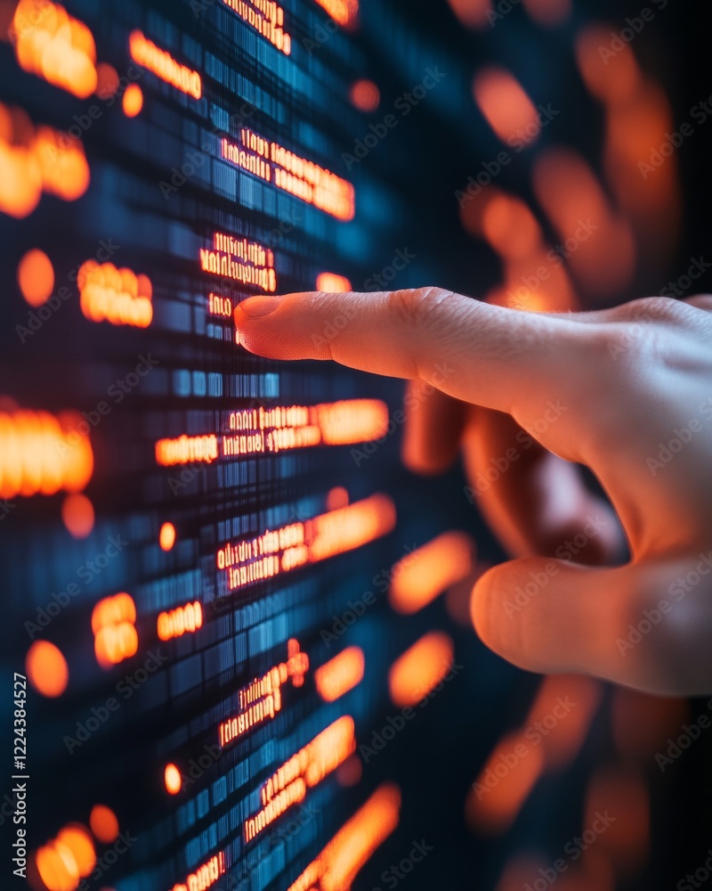 Poster Immersive Virtual Reality Display Multiscreen Video Interface with Streaming Content in Glowing Panels - Future-Tech for Business Connectivity and Digital Transformation