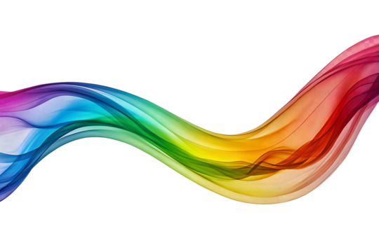 abstract colorful wave