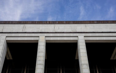 minimalist building facade