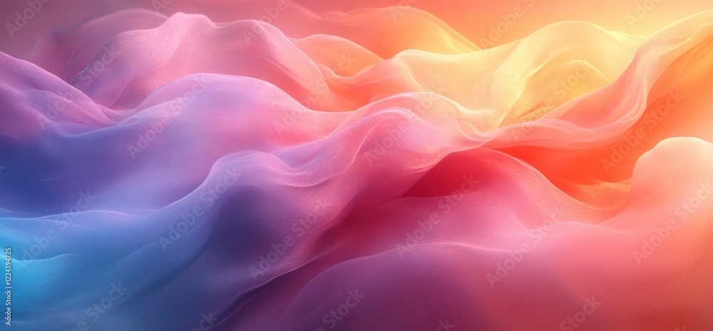 Poster pastel gradient background soft light dreamy ethereal texture abstract design wallpaper