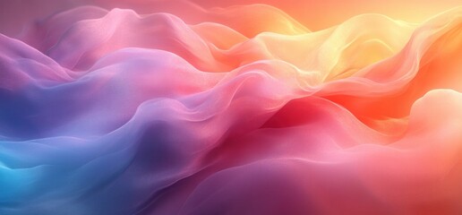 Fototapeta premium Pastel Gradient Background Soft Light Dreamy Ethereal Texture Abstract Design Wallpaper