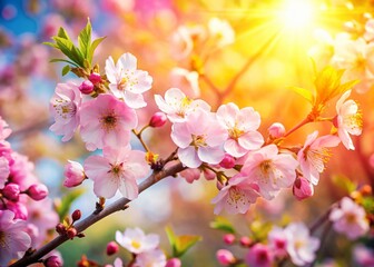 Fototapeta premium April 10th: Spring Blossoms in High Definition