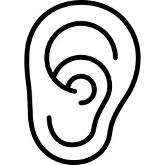 ear line icon
