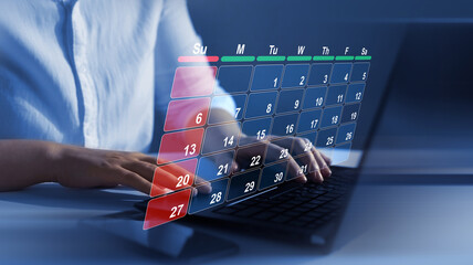 Manager who works efficiently and on time on all projects. Work calendar, business plan concept....