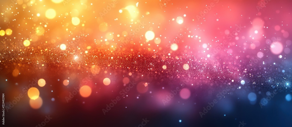 Leinwandbilder pastel gradient background with pink and yellow texture soft bokeh subtle lighting impressionism des