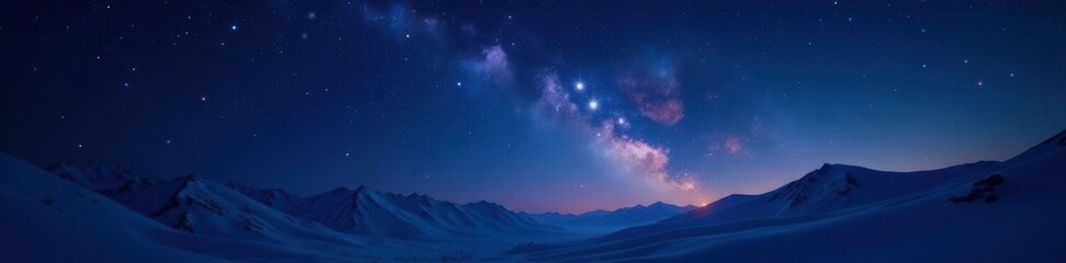 Fototapeta premium Softly glowing starry scene with subtle texture, luminous, soft, night sky